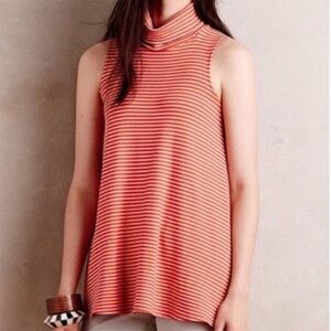 Anthropologie Puella Turtleneck Swing Tank XXS